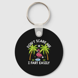 Don't E Me I Fart Gemakkelijk Grappige Flamingo Lo Sleutelhanger
