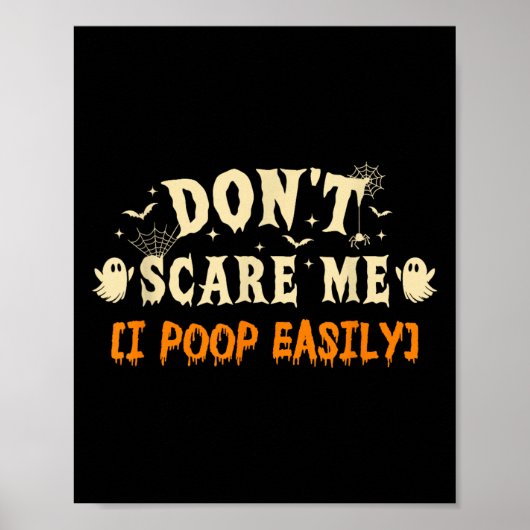 Don't E Me I Op Gemakkelijk Halloween Kostuum Grap Poster (Voorkant)