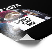 Don't Eat Me Cats voor Trump 2024 Foto Afdruk (Hoek)