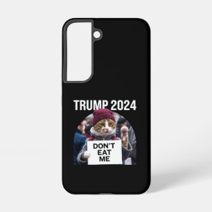 Don't Eat Me Cats voor Trump 2024 Samsung Galaxy Hoesje