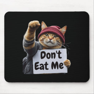 Don't Eat Me Cats voor Trump 2024 Trump of de tram Muismat