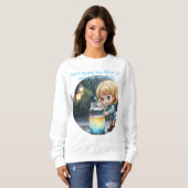 Don't Empty the Water Jar Quote Cute T-Shirt (Voorkant volledig)