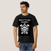 Don't F**k met Turtles! T-shirt (Voorkant volledig)