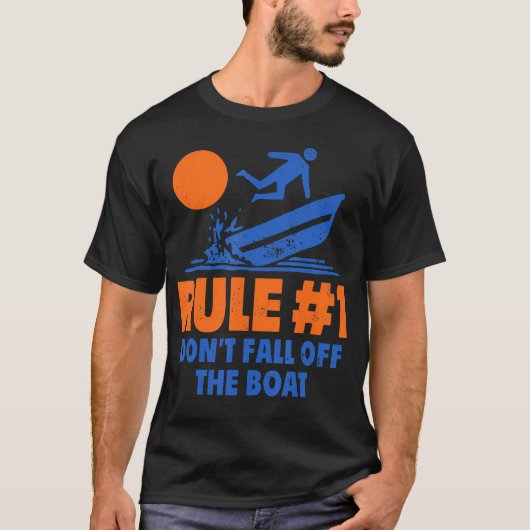 Don'T Fall Off The Boat Unisex For Men'S Women T-shirt (Voorkant)