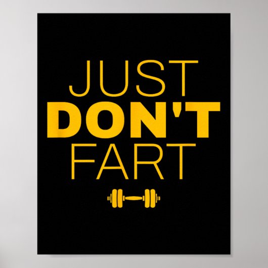 Don't Fart2 - Doe geen scheet Poster (Voorkant)