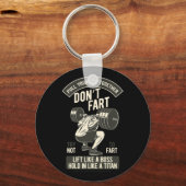 Don't Fart4 Alleen geen scheet Sleutelhanger (Voorkant)