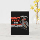 Dont Fear The Carolina Reaper Design Kaart (Gele Bloem)
