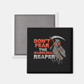Dont Fear The Carolina Reaper Design  Magneet (Voorkant / Achterkant)