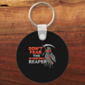 Dont Fear The Carolina Reaper Design  Sleutelhanger (Voorkant)