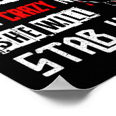 Don't Flirt With Me, My Girl Is A Crazy Nurse...  Poster (Hoek)