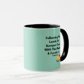 Don't Follow Me - Bumper Cars Mok (Voorkant rechts)