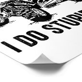 Don't Follow Me I Do Stud Things Funny Offroad Utv Poster (Hoek)