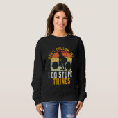 Don't Follow Me Weightlifting Bodybuilding Gym Wor Trui (Voorkant volledig)