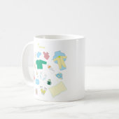 Don't Forget Baby Stuff For Your Diaper Bag Mug Koffiemok (Voorkant links)
