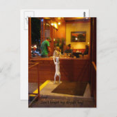 Don't Forget My Doggie Bag! Briefkaart (Voorkant / Achterkant)