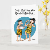 Don't Fret 44th Birthday Kaart (Gele Bloem)