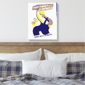 Dont Gamble met zigeuners Canvas Afdruk (Insitu (Slaapkamer))