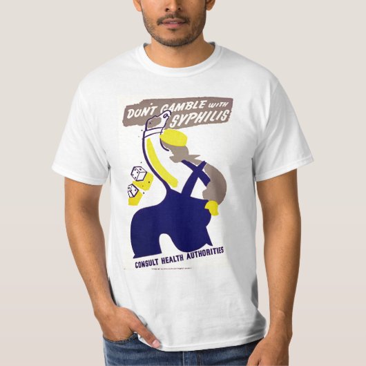 Dont Gamble met zigeuners T-shirt (Voorkant)