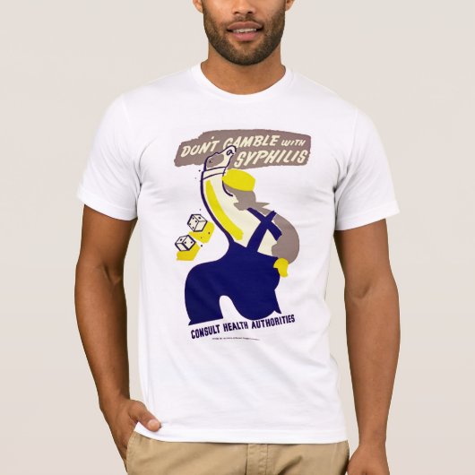 Dont Gamble met zigeuners T-shirt (Voorkant)