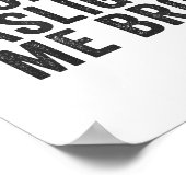 Don't Gaslight Me Bro Narcissist Survivor Quote Sa Poster (Hoek)