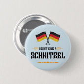 Dont Geef Schnitzel Funny Oktoberfest Ronde Button 5,7 Cm (Voorkant /achterkant)