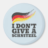 Dont Geef Schnitzel German Flag Oktoberfest Magneet (Voorkant)