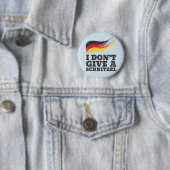 Dont Geef Schnitzel German Flag Oktoberfest Ronde Button 5,7 Cm (In situ)