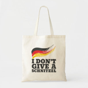 Dont Geef Schnitzel German Flag Oktoberfest Tote Bag