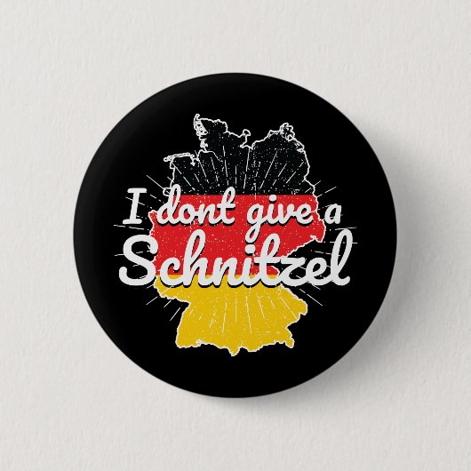 Dont Geef Schnitzel Germany Oktoberfest Ronde Button 5,7 Cm (Voorkant)