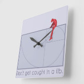 Don't get caught in a fib vierkante klok (Hoek)