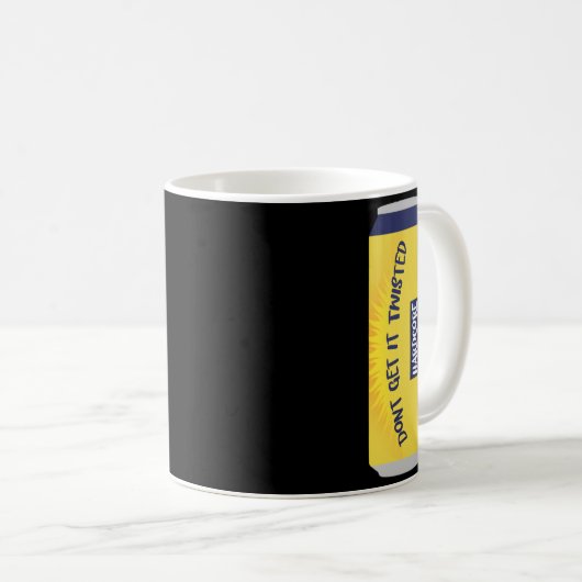 Dont Get It Twisted Tee Tea Meme Long Sleeve  Koffiemok (Voorkant rechts)