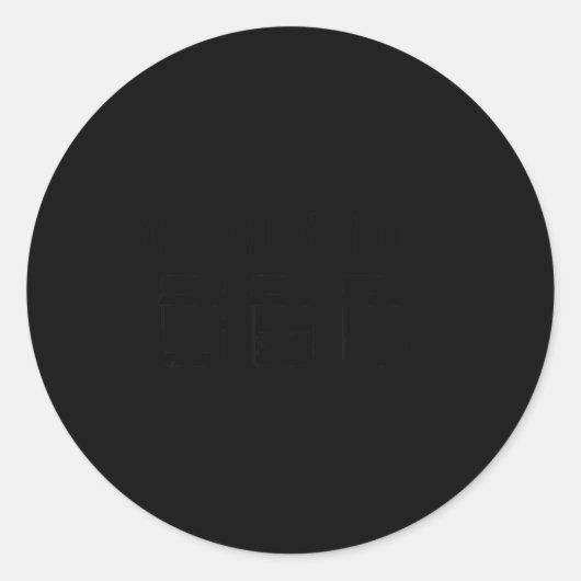 Don't Get Me Started Sourdough Starter Mama Mom Ch Ronde Sticker (Voorkant)