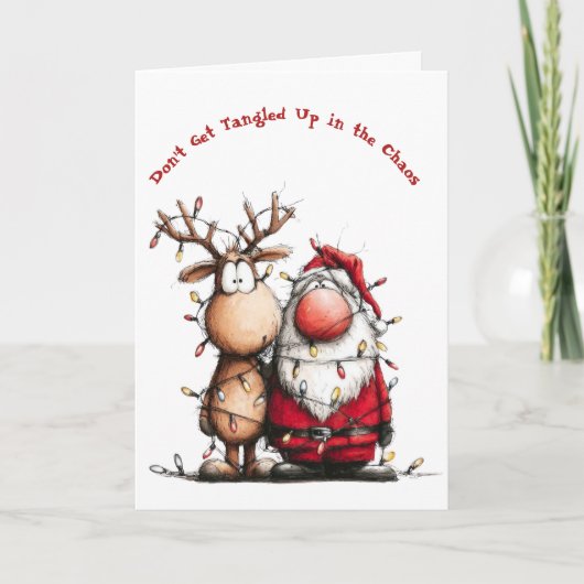 Don't Get Tangled Up in the Chaos card Kaart (Voorkant)