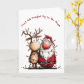 Don't Get Tangled Up in the Chaos card Kaart (Gele Bloem)