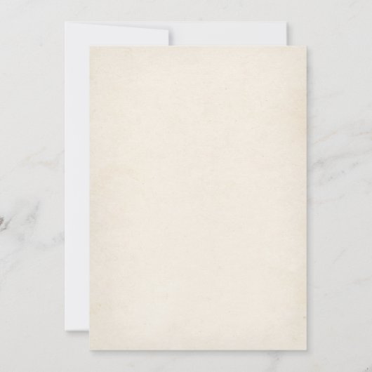 Dont Ghost Dit Feest Halloween Kostuum Feest Kaart (Achterkant)