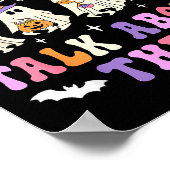 Dont Ghost Your Feeling Halloween School Counselor Poster (Hoek)