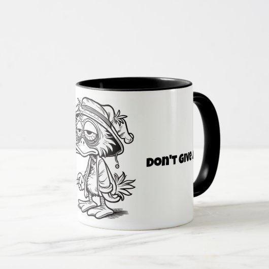 DON'T GIVE AF MOK (Voorkant rechts)