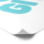 Don't Give Up Inspirational Poster (Hoek)