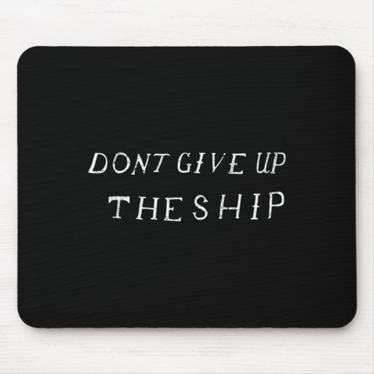 Dont Give Up The Ship Perry Flag (clic, Front) Lon Muismat (Voorkant)