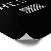 Dont Give Up The Ship Us Flag Don't Patriot Indepe Poster (Hoek)