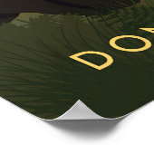 Dont Go Camping Travel Poster (Hoek)