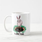 Dont Go Down The Rabbit Hole Womens Red Koffiemok (Links)