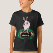 Dont Go Down The Rabbit Hole Womens Red  T-shirt (Voorkant)