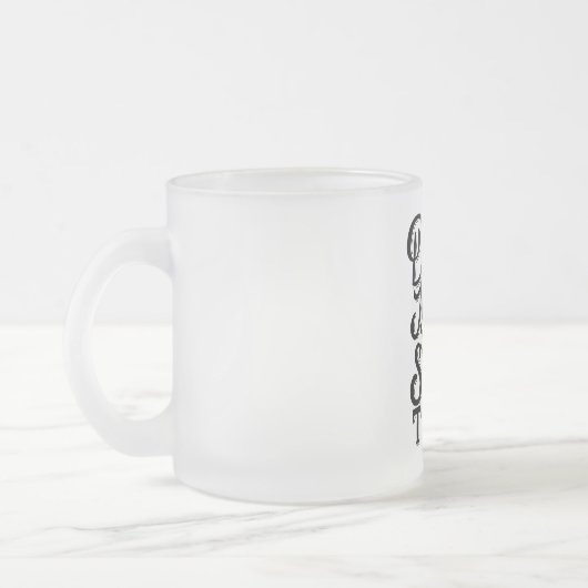 dont go just stand there  matglas koffiemok (Links)