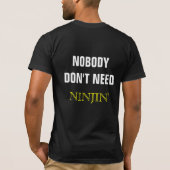 Dont Go Ninjin T-shirt (Achterkant)