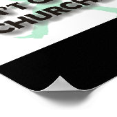 Dont Go To Church  Poster (Hoek)