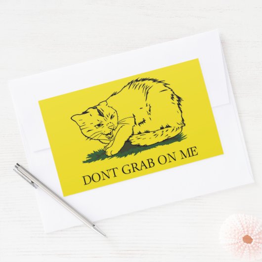 Dont Grab op Me sticker (Envelop)