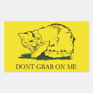 Dont Grab op Me sticker