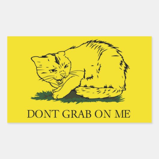 Dont Grab op Me sticker (Voorkant)