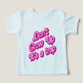 "Don't grow up, it's a trap" (Design voorkant)